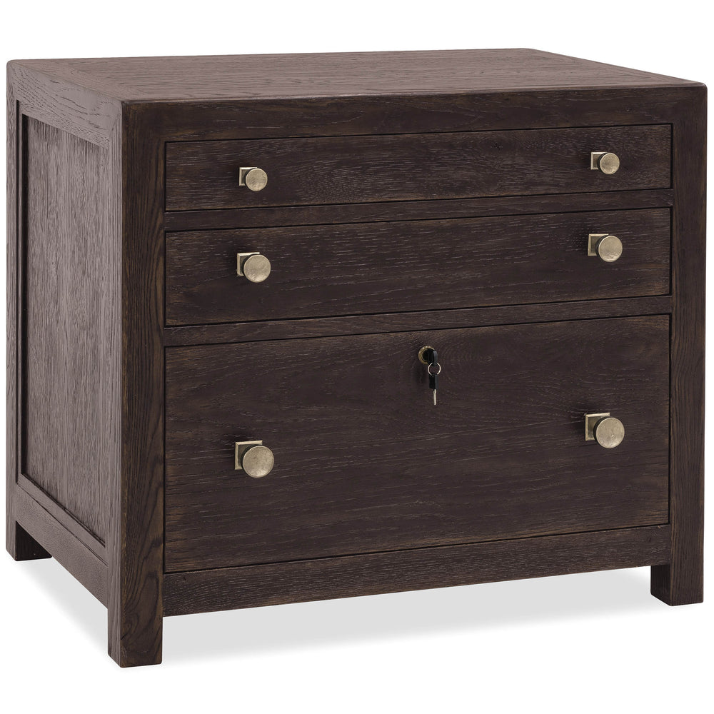 Driftwood 3 Drawer Chest, Burnt Timber