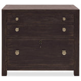 Driftwood 3 Drawer Chest, Burnt Timber