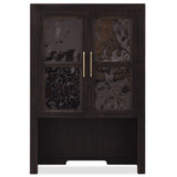 Driftwood Bookcase Hutch, Burnt Timber