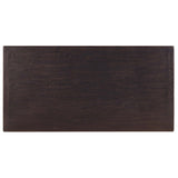 Driftwood Executive Desk, Burnt Timber-Furniture - Office-High Fashion Home