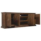 Driftwood Entertainment Credenza, Worn Saddle-Furniture - Storage-High Fashion Home
