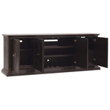 Driftwood Entertainment Credenza, Burnt Timber-Furniture - Storage-High Fashion Home