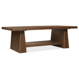 Driftwood Rectangle Extendable Dining Table, Burnt Timber-Furniture - Dining-High Fashion Home