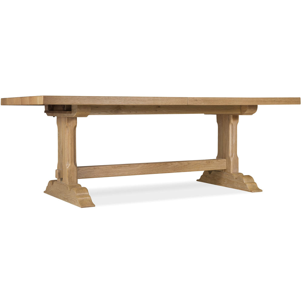 Driftwood Rectangle Extendable Dining Table, Buckboard