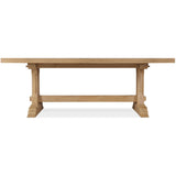 Driftwood Rectangle Extendable Dining Table, Buckboard