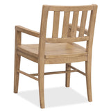 Driftwood Splatback Arm Chair, Buckboard, Set of 2-Furniture - Dining-High Fashion Home