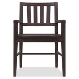 Driftwood Splatback Arm Chair, Burnt Timber, Set of 2-Furniture - Dining-High Fashion Home
