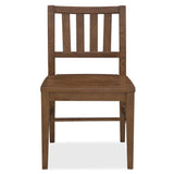 Driftwood Splatback Side Chair, Worn Saddle, Set of 2-Furniture - Dining-High Fashion Home