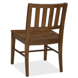 Driftwood Splatback Side Chair, Worn Saddle, Set of 2-Furniture - Dining-High Fashion Home