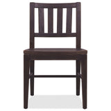 Driftwood Splatback Side Chair, Burnt Timber, Set of 2-Furniture - Dining-High Fashion Home