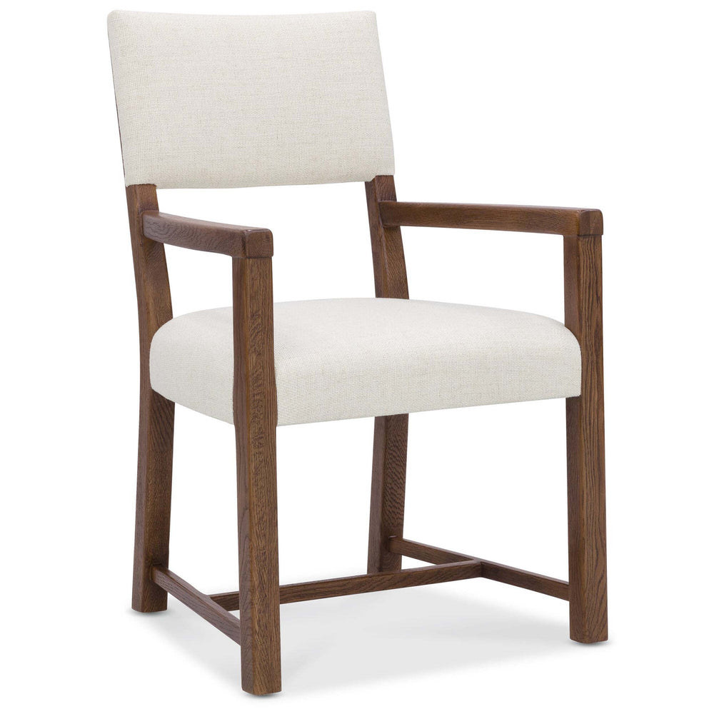 Driftwood Arm Chair, Worn Saddle, Set of 2-Furniture - Dining-High Fashion Home