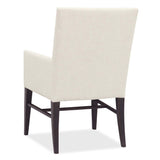 Driftwood Upholstered Arm Chair, Burnt Timber, Set of 2-Furniture - Dining-High Fashion Home