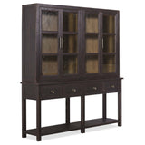Driftwood Display Sideboard, Burnt Timber-Furniture - Dining-High Fashion Home