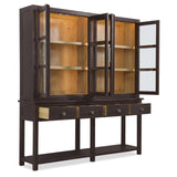 Driftwood Display Sideboard, Burnt Timber-Furniture - Dining-High Fashion Home