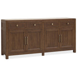 Driftwood Buffet, Worn Saddle-Furniture - Dining-High Fashion Home