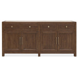 Driftwood Buffet, Worn Saddle-Furniture - Dining-High Fashion Home