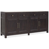 Driftwood Buffet, Burnt Timber-Furniture - Dining-High Fashion Home