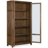 Driftwood Display Cabinet, Worn Saddle-Furniture - Storage-High Fashion Home