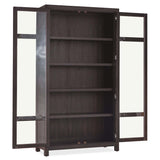 Driftwood Display Cabinet, Burnt Timber-Furniture - Storage-High Fashion Home