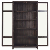 Driftwood Display Cabinet, Burnt Timber-Furniture - Storage-High Fashion Home