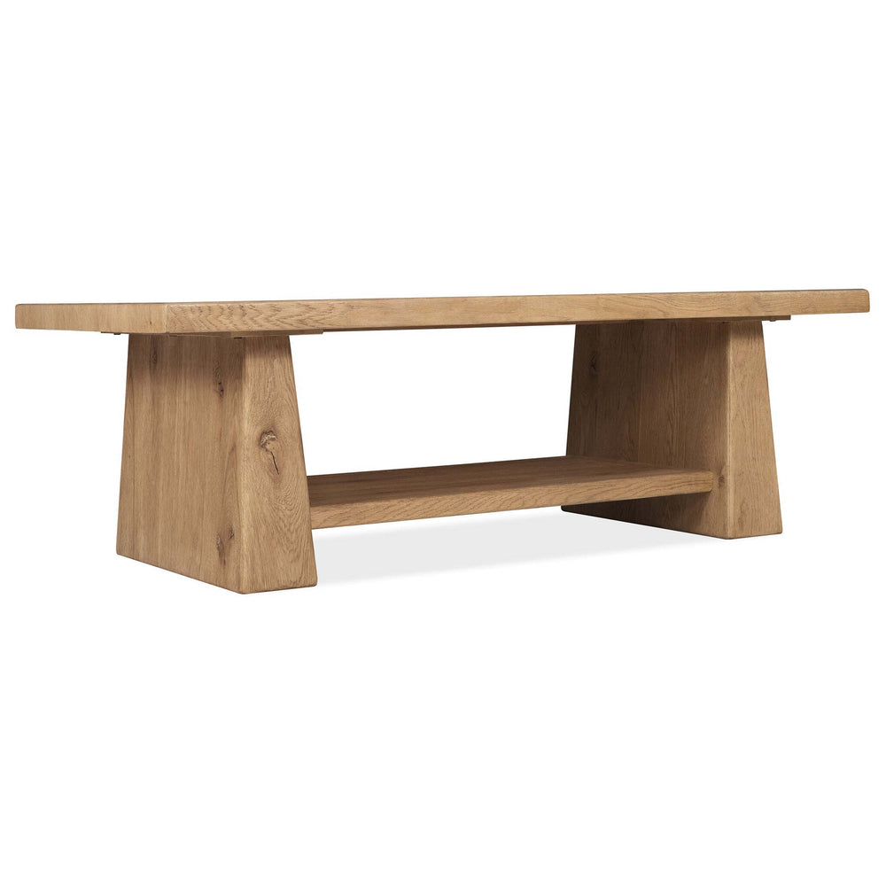 Driftwood Rectangle Cocktail Table by Hooker