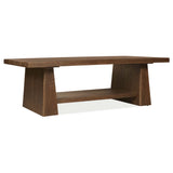 Driftwood Rectangle Cocktail Table by Hooker