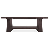 Driftwood Rectangle Cocktail Table, Burnt Timber-Furniture - Accent Tables-High Fashion Home