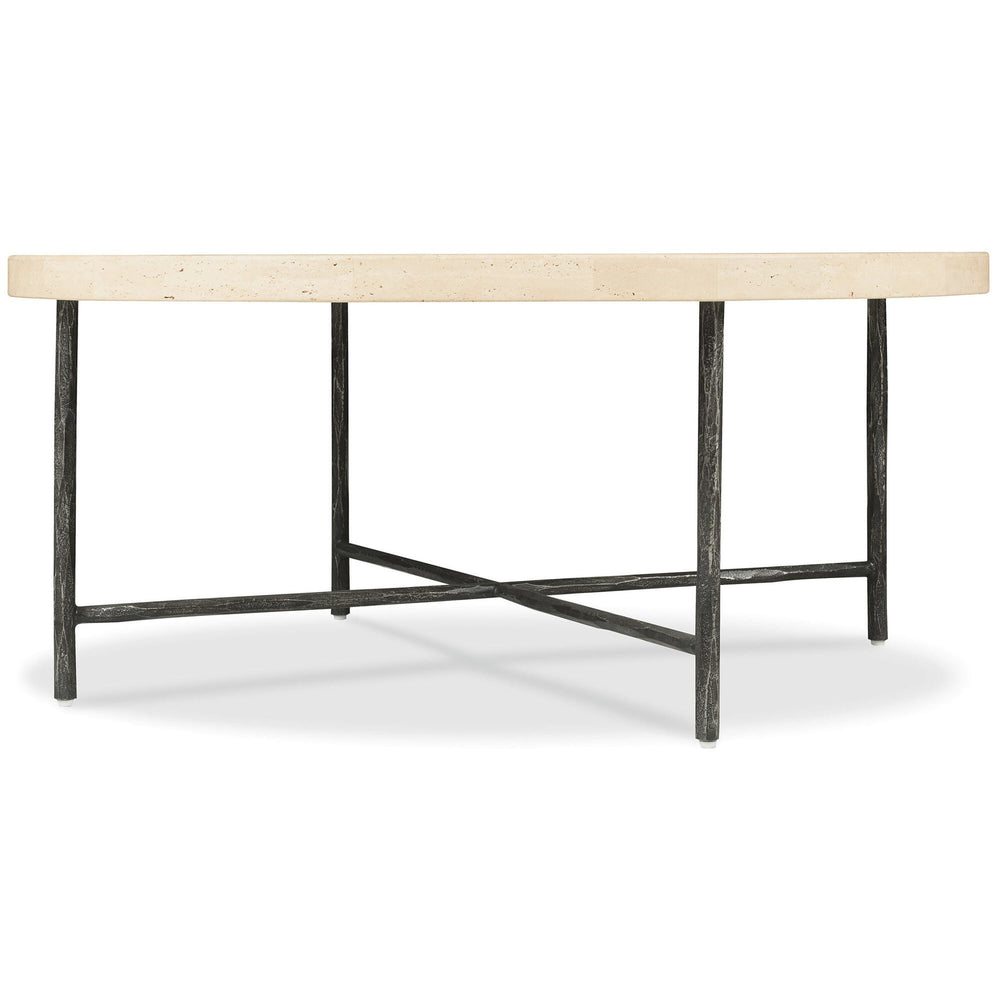 Driftwood Round Cocktail Table, Natural