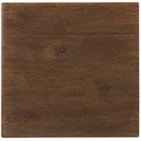 Driftwood Square End Table, Worn Saddle-Furniture - Accent Tables-High Fashion Home