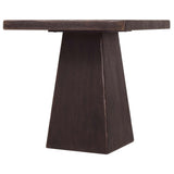 Driftwood Square End Table, Burnt Timber-Furniture - Accent Tables-High Fashion Home