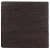 Driftwood Square End Table, Burnt Timber-Furniture - Accent Tables-High Fashion Home