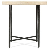Driftwood Round Side Table, Natural-Furniture - Accent Tables-High Fashion Home