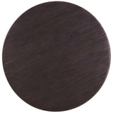 Driftwood Round Cocktail Table, Burnt Timber-Furniture - Accent Tables-High Fashion Home