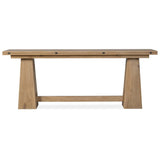 Driftwood Flip-Top Console Table, Buckboard-Furniture - Accent Tables-High Fashion Home