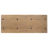 Driftwood Flip-Top Console Table, Buckboard-Furniture - Accent Tables-High Fashion Home