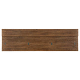 Driftwood Flip-Top Console Table, Worn Saddle-Furniture - Accent Tables-High Fashion Home