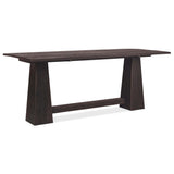 Driftwood Flip-Top Console Table, Burnt Timber-Furniture - Accent Tables-High Fashion Home