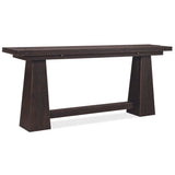 Driftwood Flip-Top Console Table, Burnt Timber-Furniture - Accent Tables-High Fashion Home