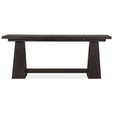 Driftwood Flip-Top Console Table, Burnt Timber-Furniture - Accent Tables-High Fashion Home