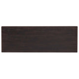Driftwood Five-Drawer Chest, Burnt Timber-Furniture - Bedroom-High Fashion Home
