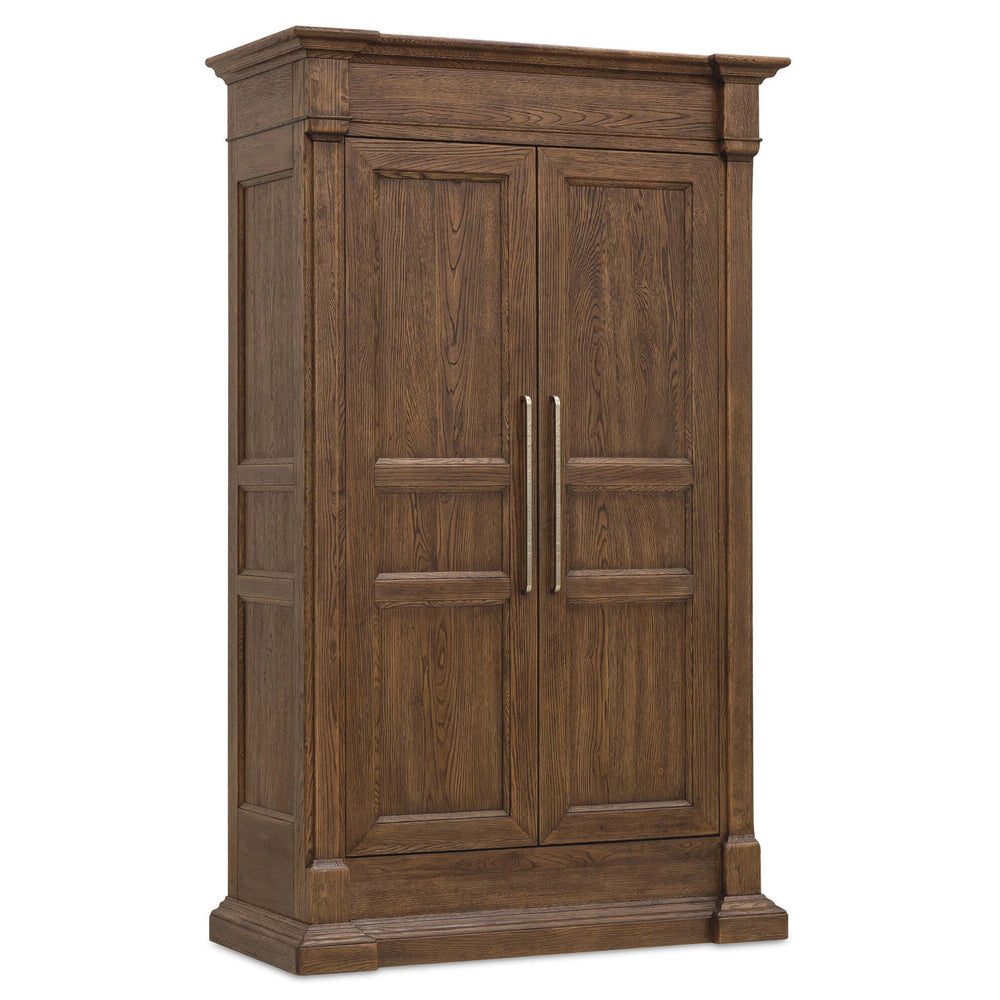 Driftwood Wardrobe, Worn Saddle-Furniture - Bedroom-High Fashion Home
