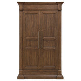 Driftwood Wardrobe, Worn Saddle-Furniture - Bedroom-High Fashion Home