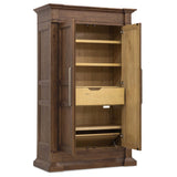 Driftwood Wardrobe, Worn Saddle-Furniture - Bedroom-High Fashion Home
