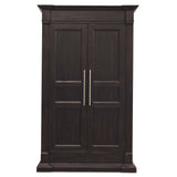 Driftwood Wardrobe, Burnt Timber-Furniture - Bedroom-High Fashion Home