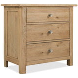 Driftwood Three-Drawer Nightstand by Hooker