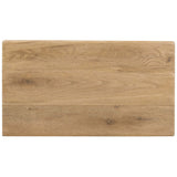Driftwood Three-Drawer Nightstand, Buckboard-Furniture - Bedroom-High Fashion Home