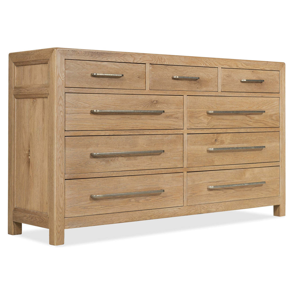 Driftwood Nine-Drawer Dresser, Buckboard-Furniture - Bedroom-High Fashion Home