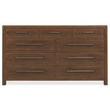 Driftwood Nine-Drawer Dresser, Worn Saddle