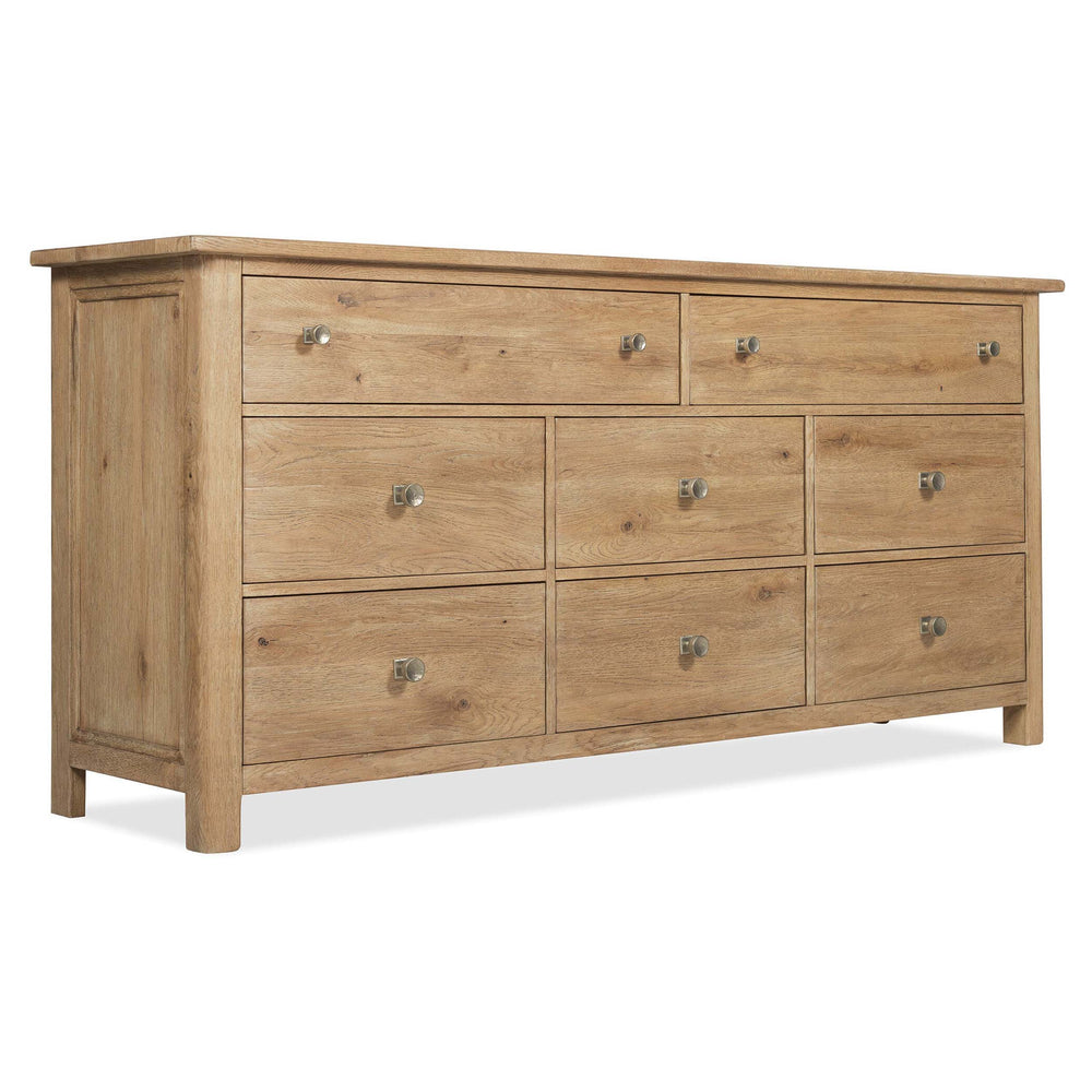 Driftwood Eight-Drawer Dresser, Buckboard-Furniture - Bedroom-High Fashion Home