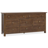 Driftwood Eight-Drawer Dresser by Hooker